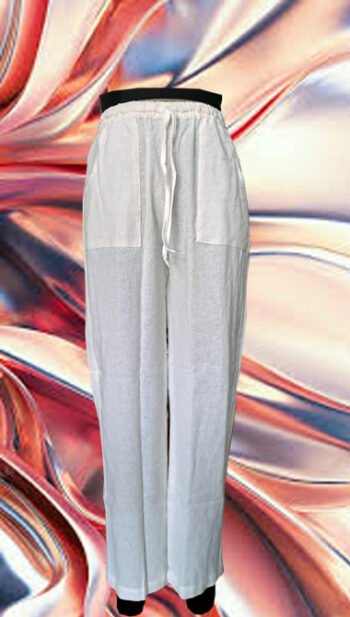 Vanya Unisex Cotton-Hemp Minimalist Trouser