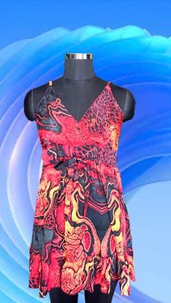 Aria Paisley Silk-Blend Camisole Mini Dress